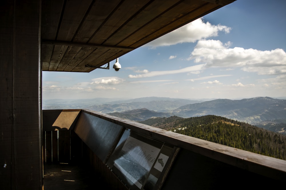 brown house balcony