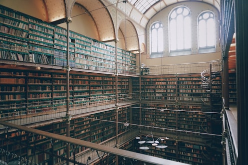 photo of library interior