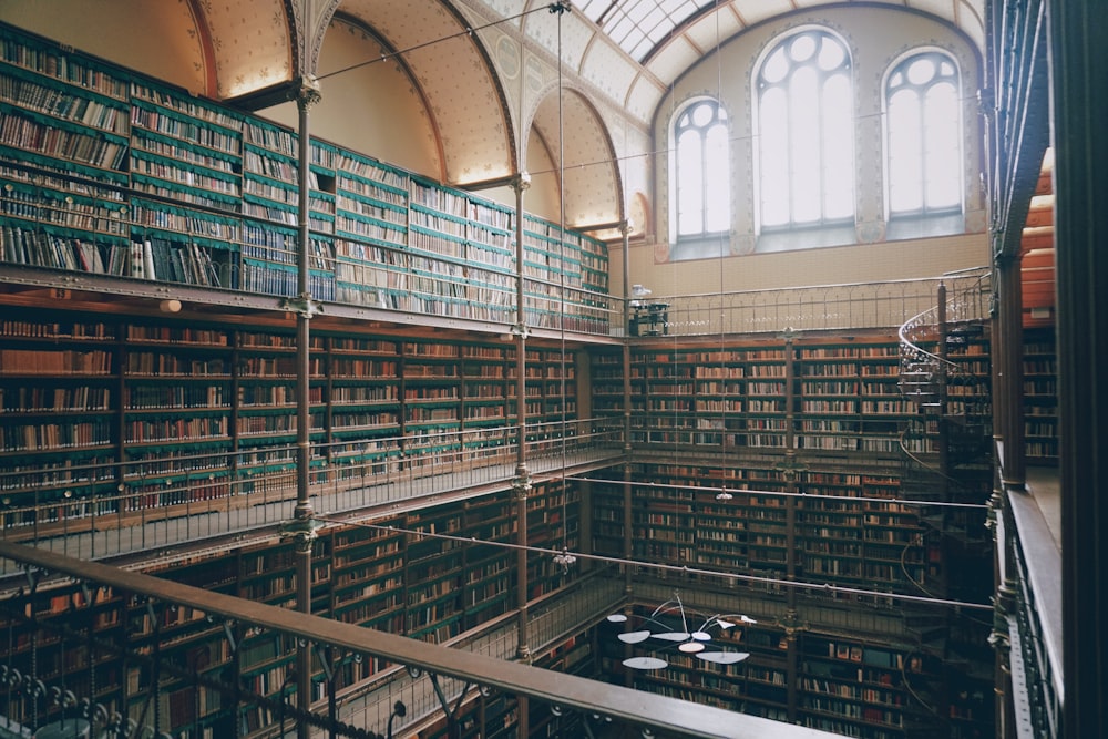 図書館内部の写真