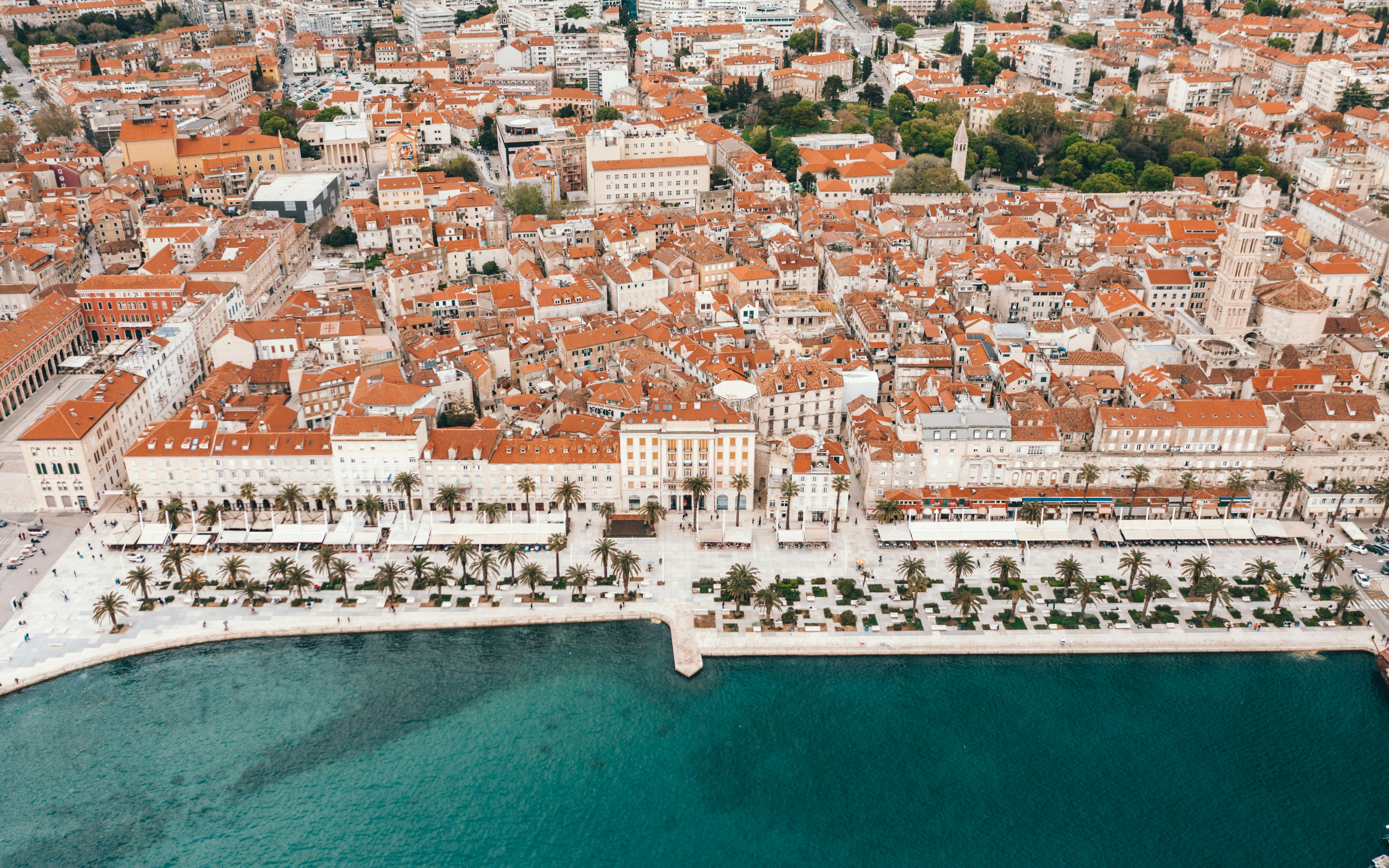 Split in Croatia in April
