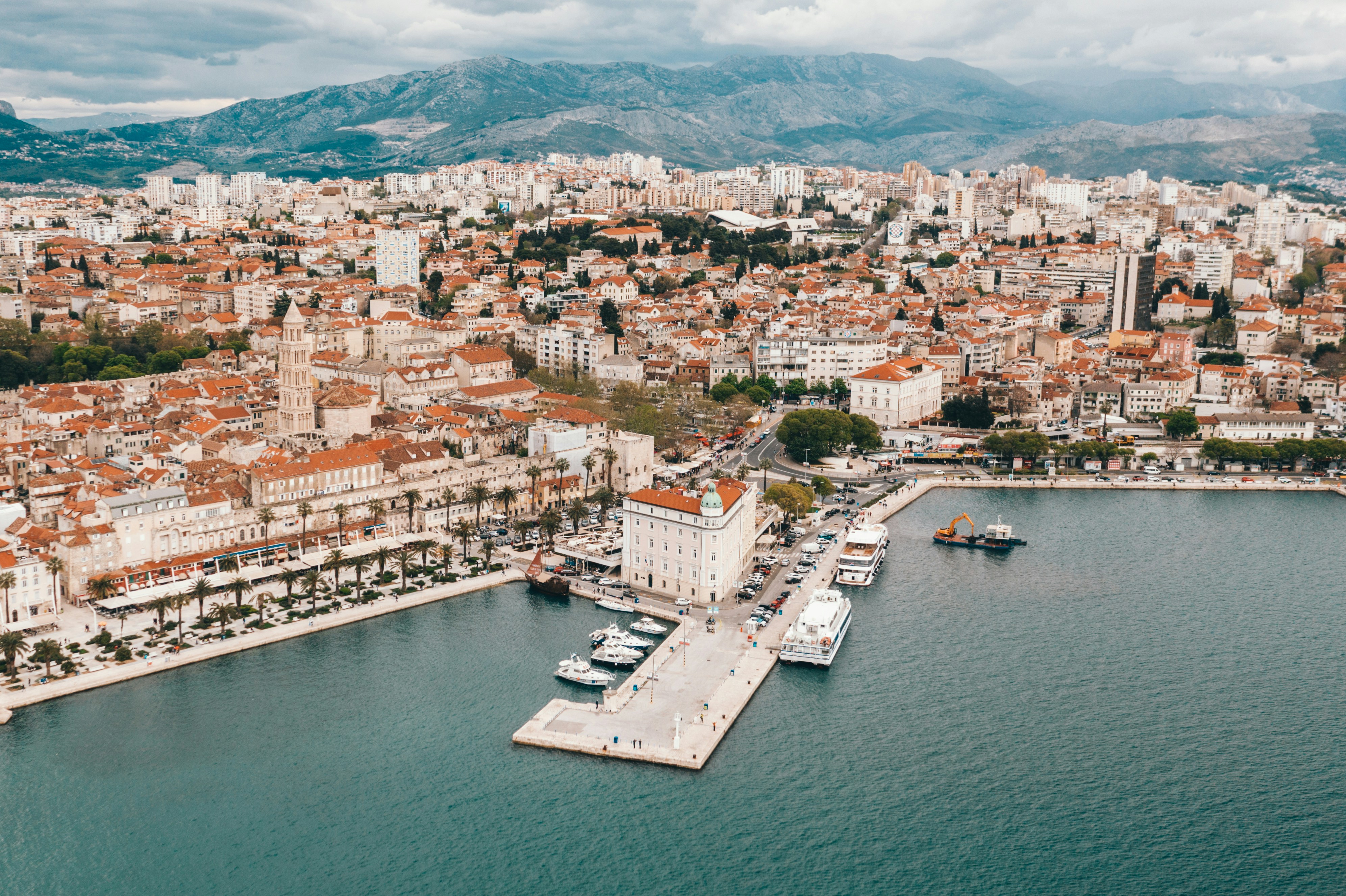 Split, Croatia in March