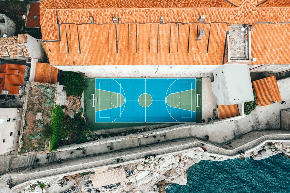 arena aerial photo