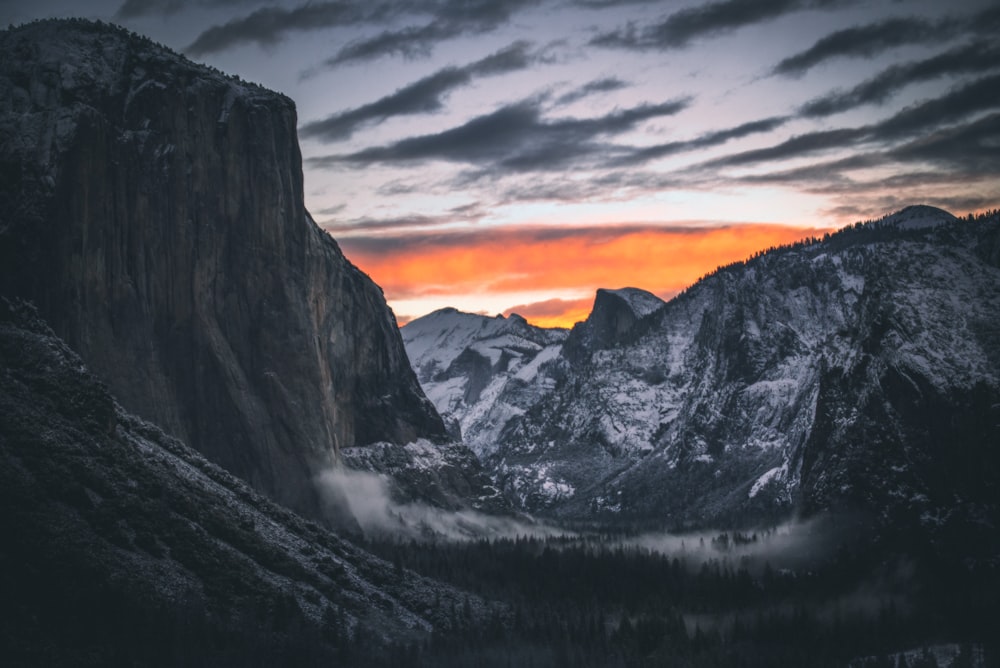 mountains during daytime