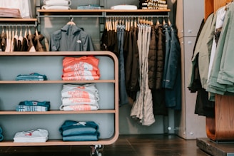 view of walk-in closet