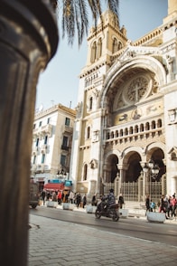 Cathedral of Saint Vincent de Paul, Tunis Tunisia during daylight
