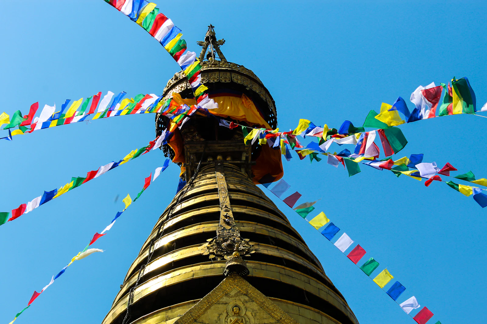 Swayambhunath temple in Kathmandu for a first Nepal trip