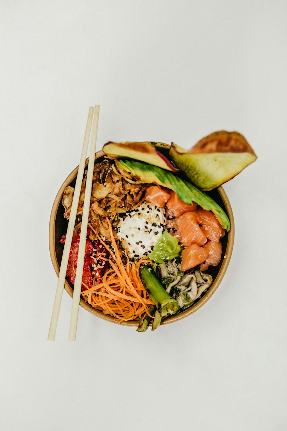 flat lay photography bowl of vegetable