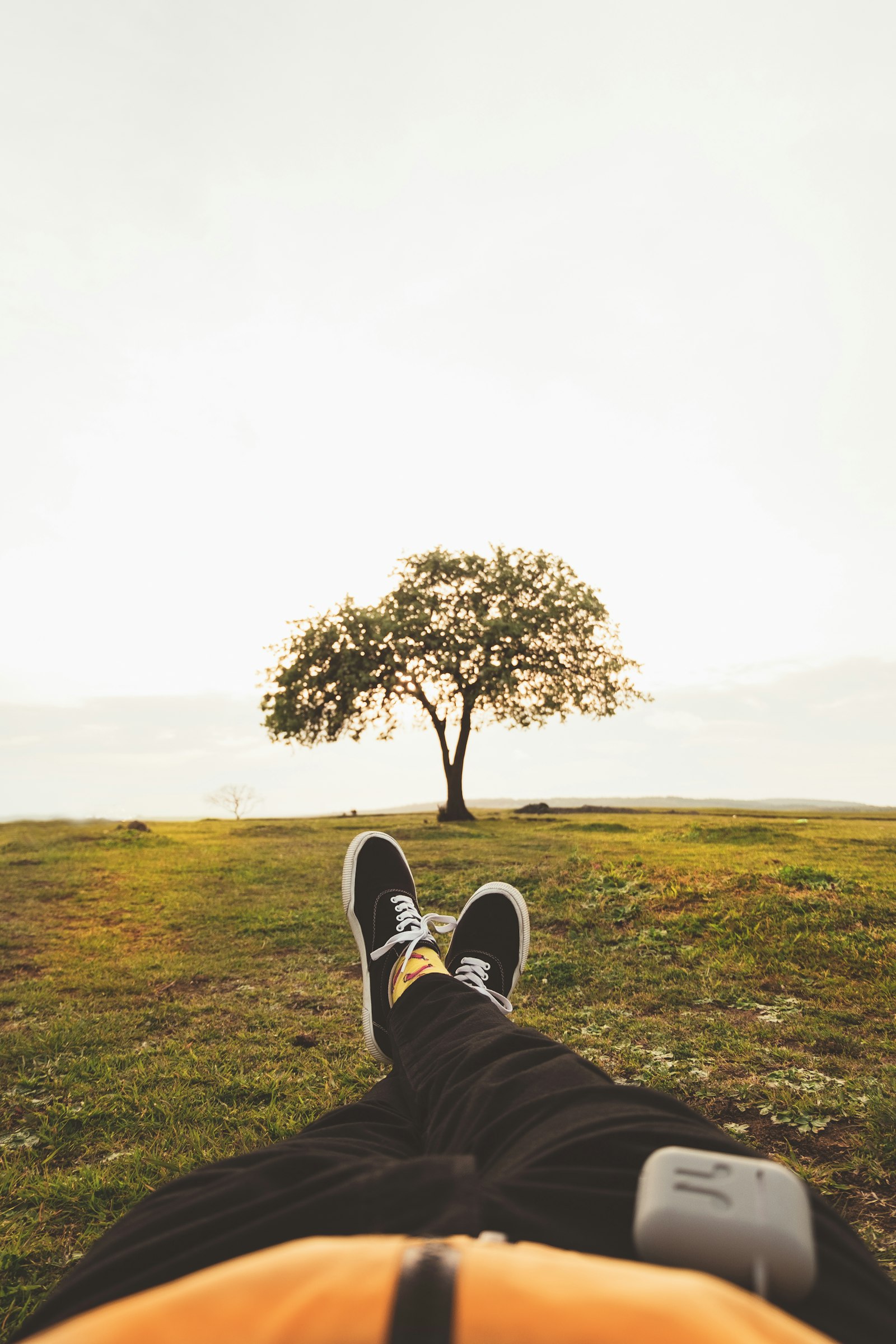 Fujifilm X-T2 + Fujifilm XC 16-50mm F3.5-5.6 OIS II sample photo. Person lying on grass photography