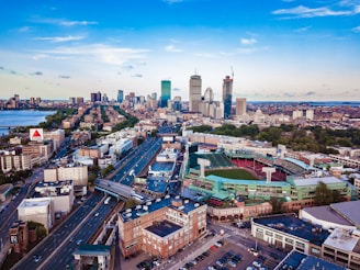 Boston Fenway Park Aerial
