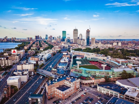 Boston Fenway Park Aerial