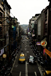 The bustling streets of Bole, Addis Ababa, where Hoola Coffee’s journey continues from origin to city.