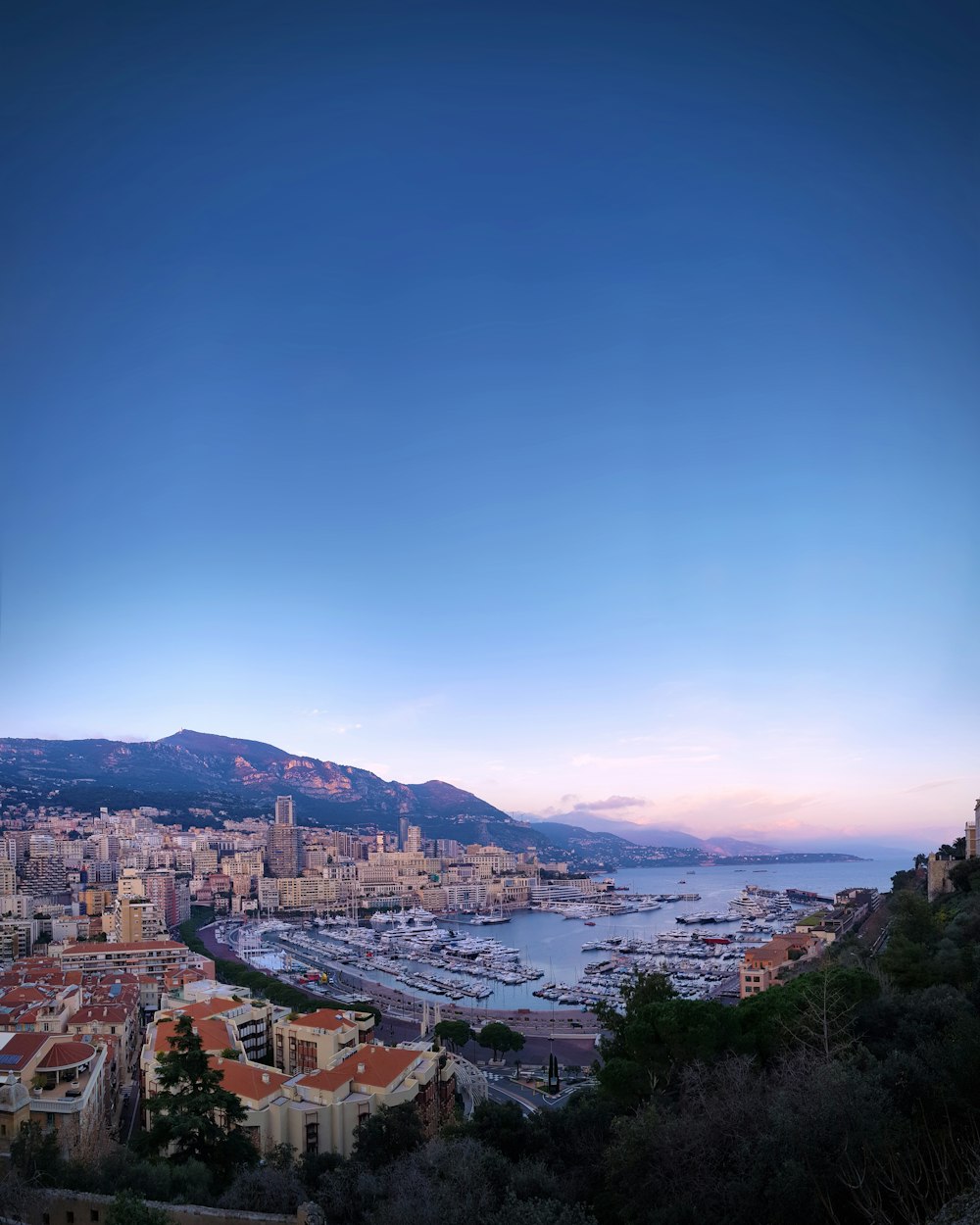 cityscape under blue sky