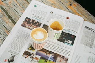 Prensa y cafe. The Foundy