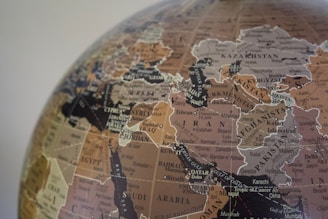 brown globe