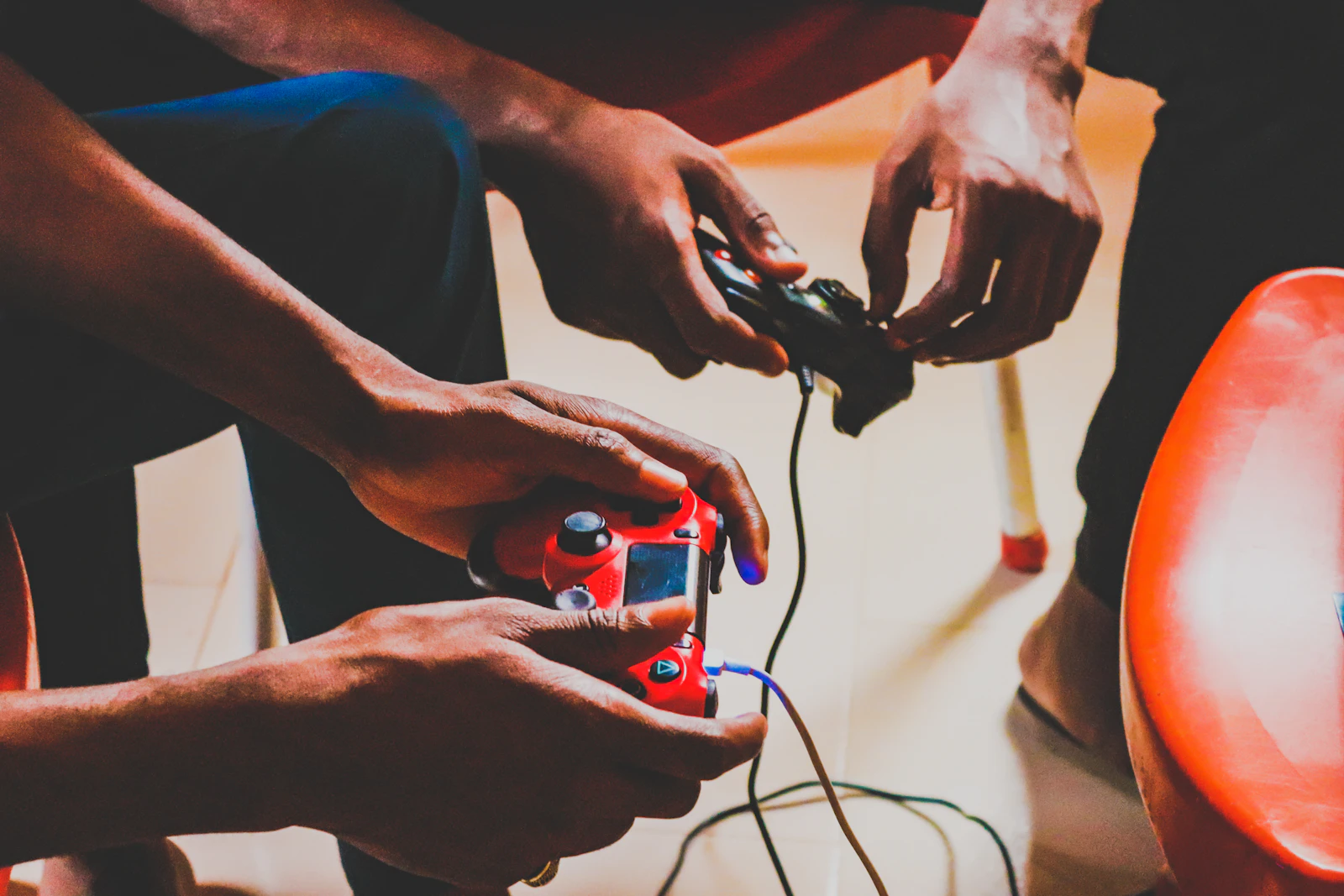 Dual Controllers — EA Sports FIFA on PlayStation