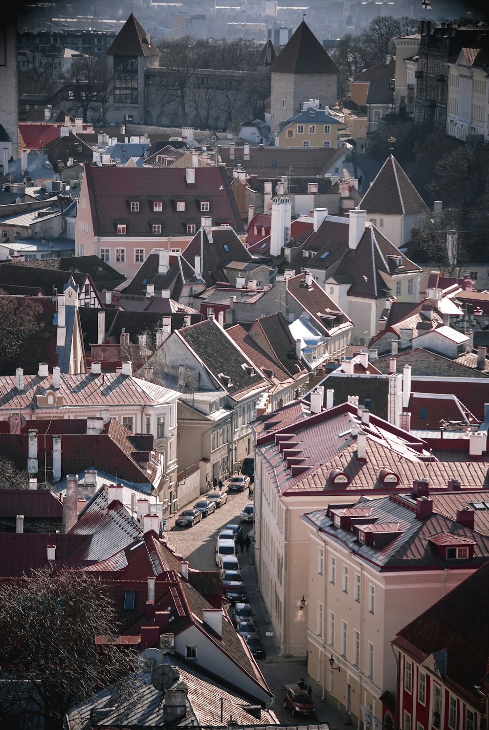 Paysage urbain pendant la journée