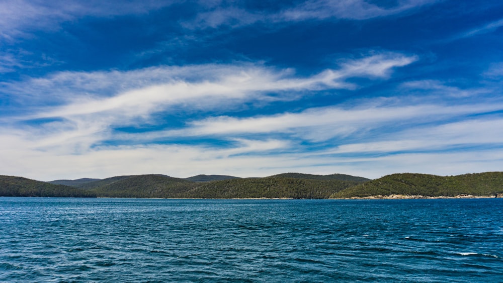 calm body of water