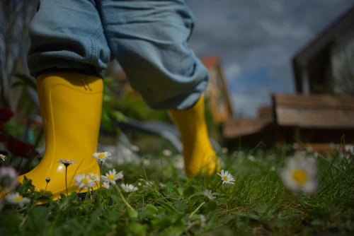 Rubber deck boots