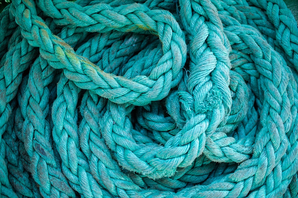 teal rope