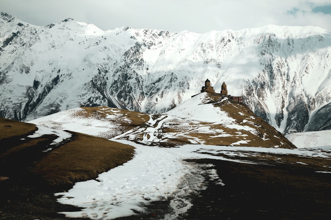 landscape photography of mountain alps