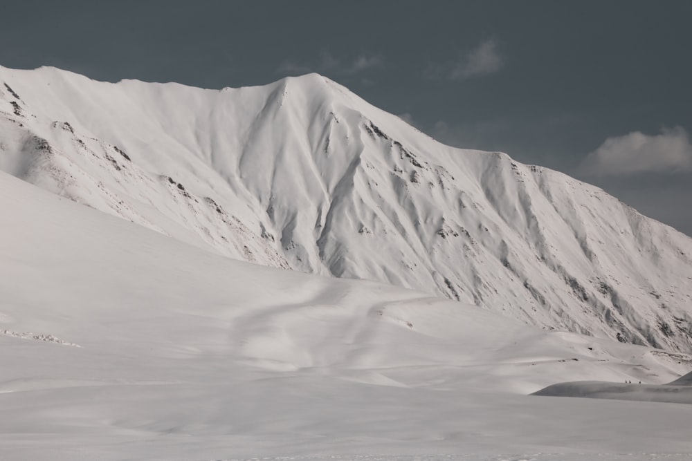 snow covered mountain