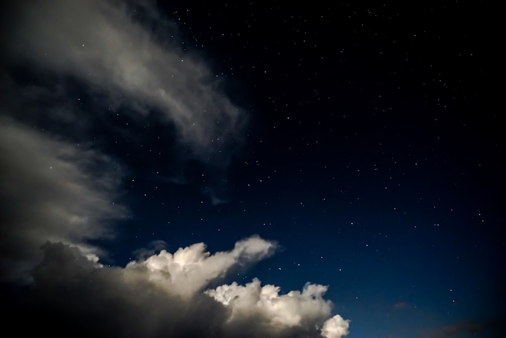 clouds at night