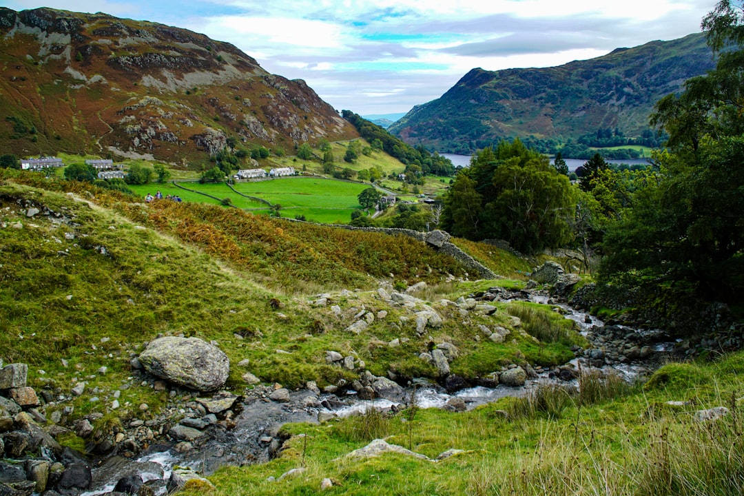 flowing river in the mountain