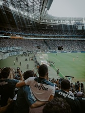 people watching soccer game