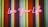 Neon pink cursive lettering spells out 'Love Your Life' against a vibrant striped background, featuring alternating colors of orange, red, green, blue, and purple.
