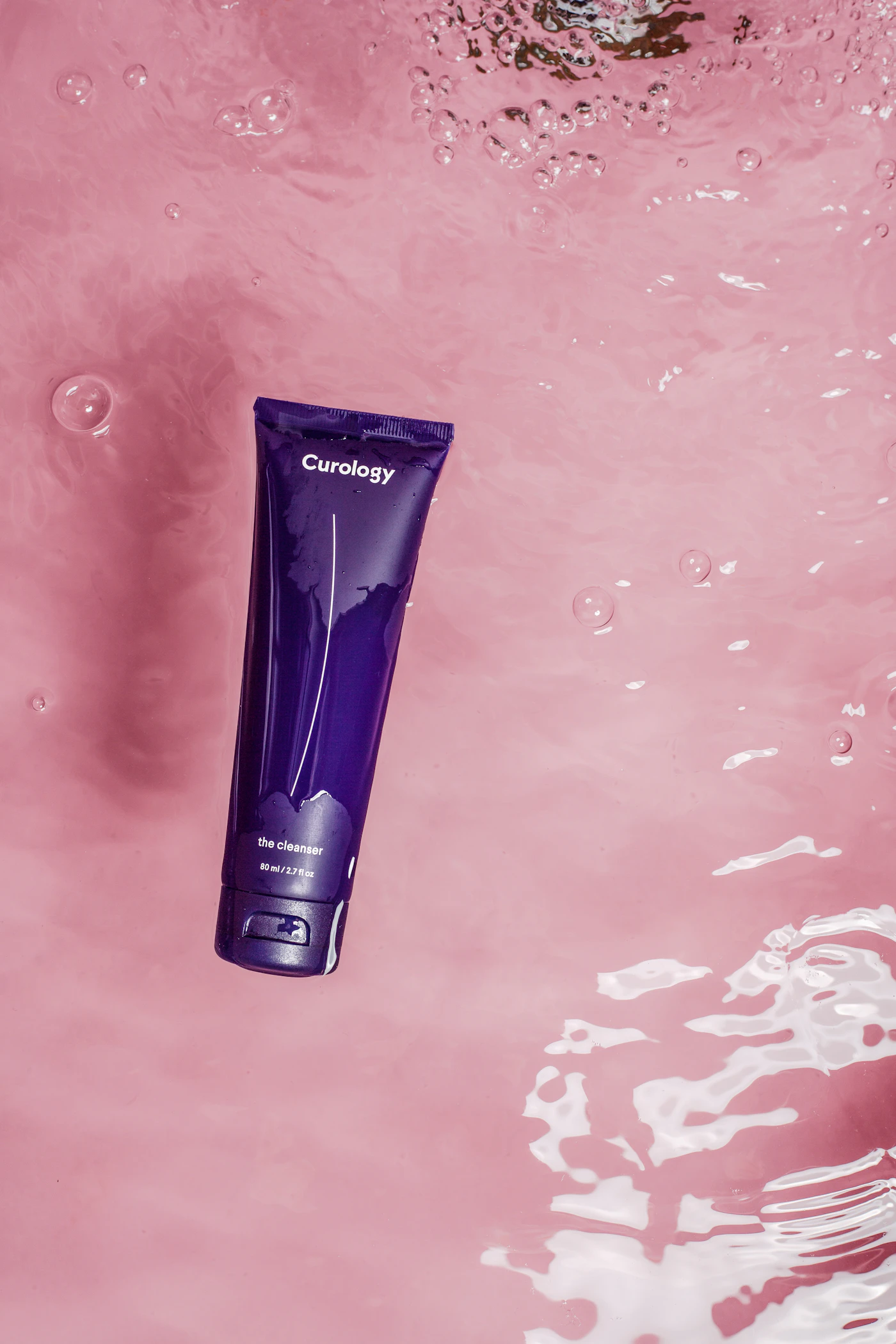 A rich cleansing foam