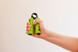 A close-up of hands performing a therapeutic exercise.