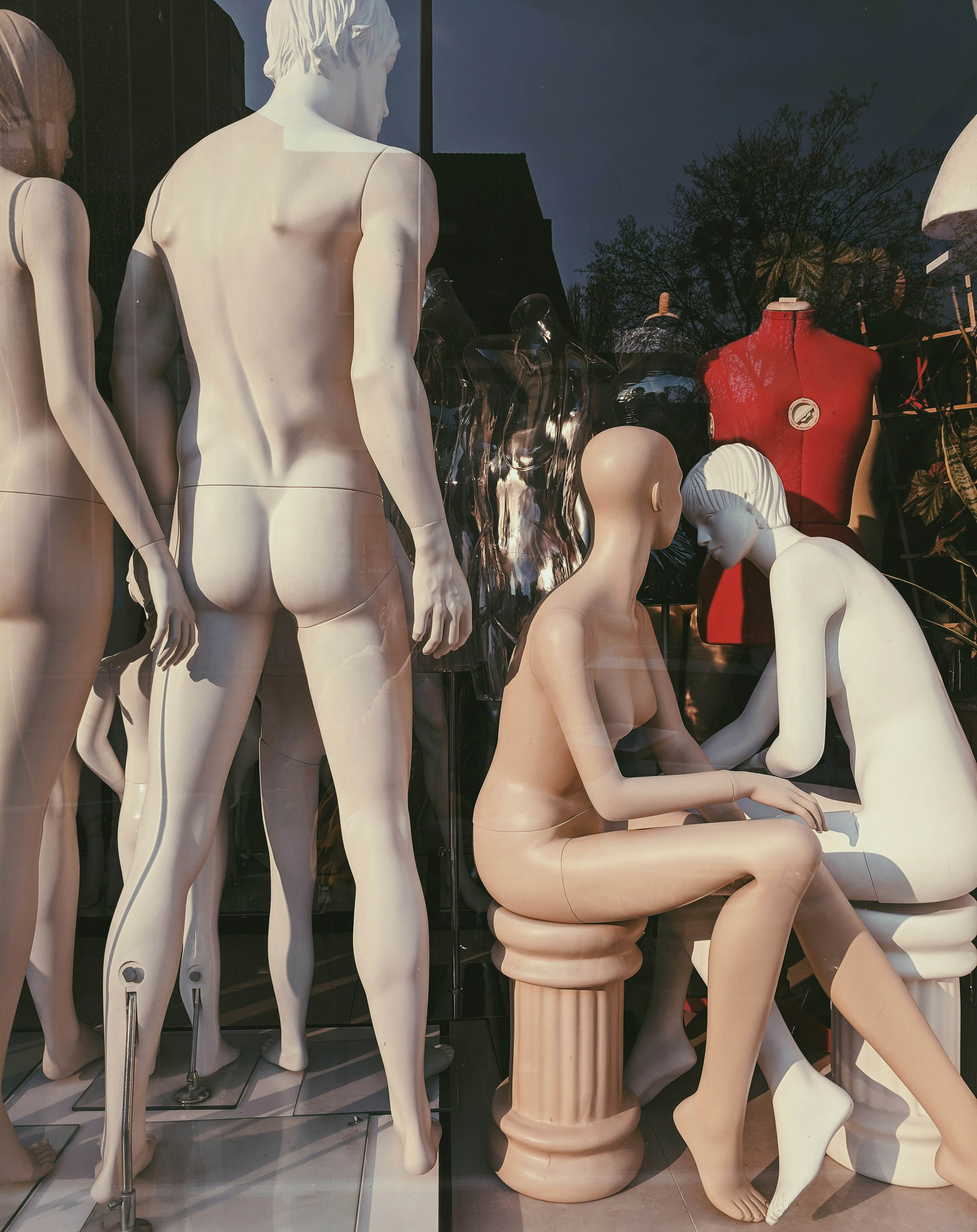 mannequin display lot