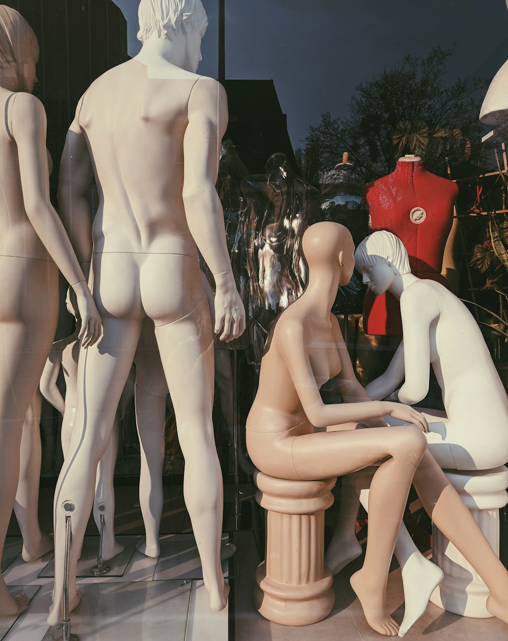 mannequin display lot