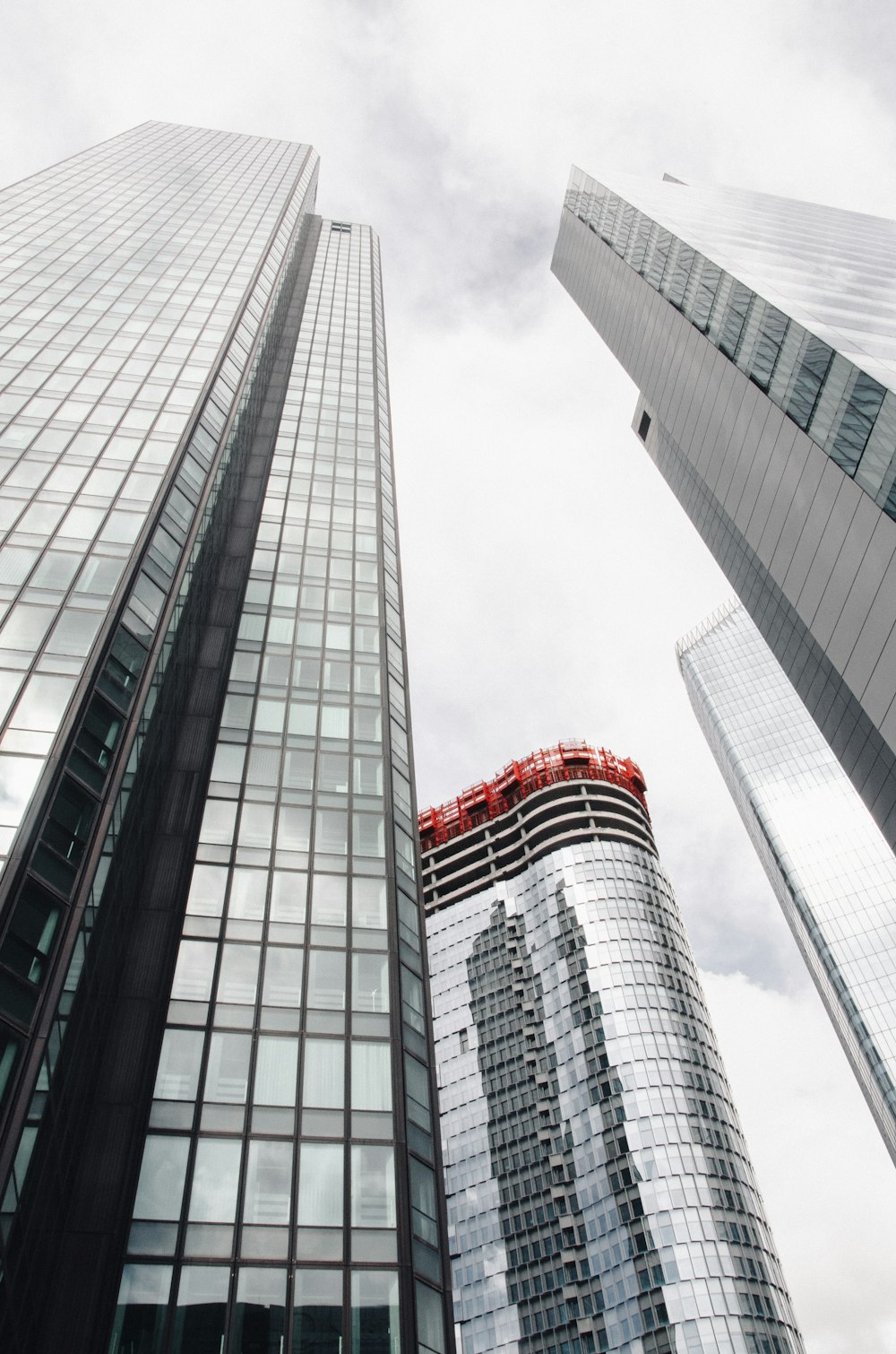 low angle photography of building