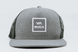 grey RVCA fitted cap