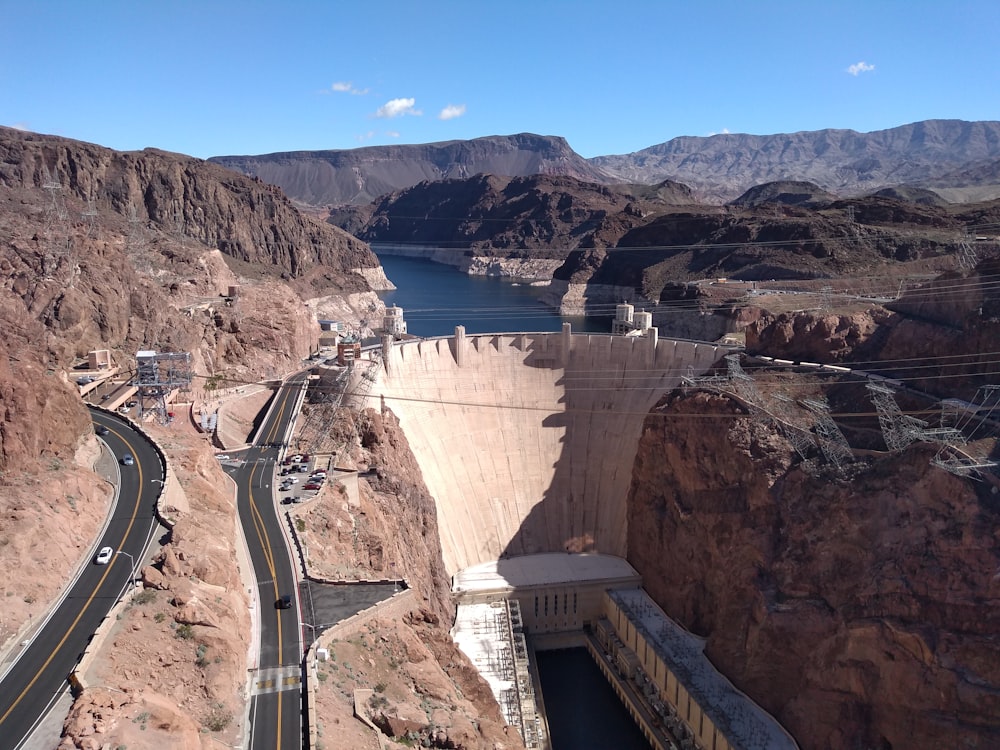 architecture photo of a dam