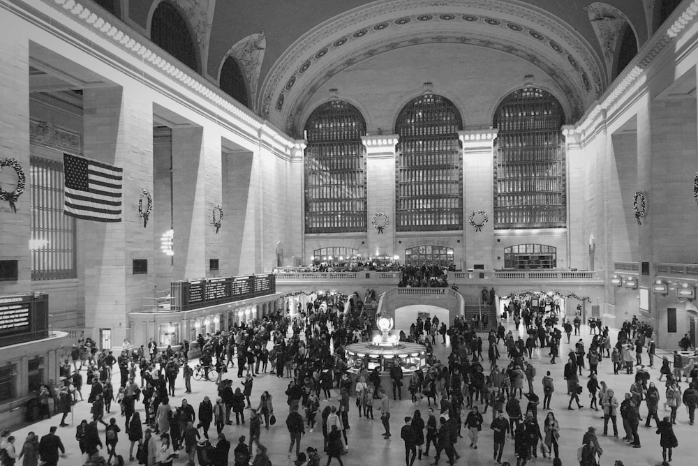 people inside terminal