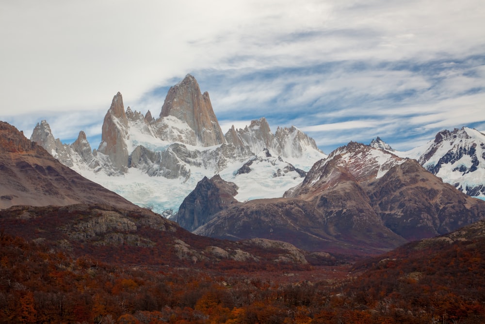 landscape photo of mountain