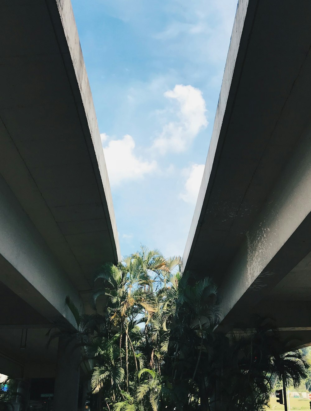 underside of a bridge