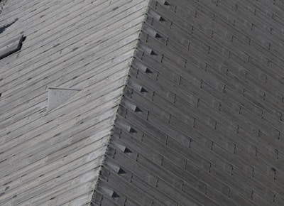 Close-up of roofing materials used in our projects.