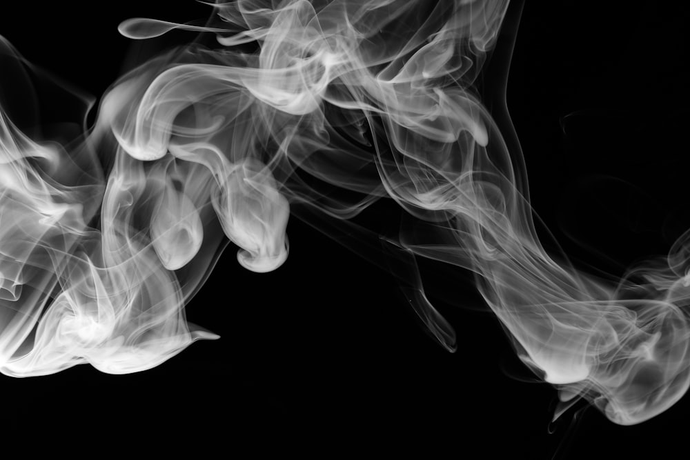 Blue And Purple Steam On A Black Background Stock Photo - Download Image  Now - Abstract, Art, Backgrounds - iStock