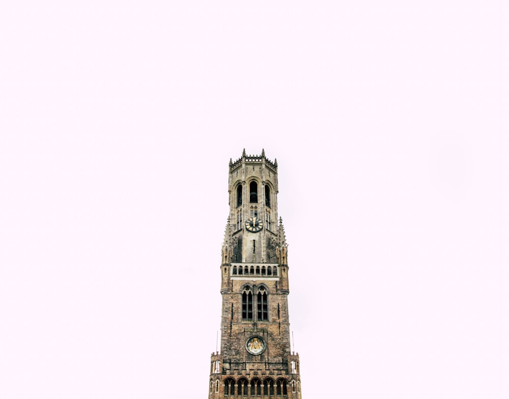 Belfry of Bruges during daytime