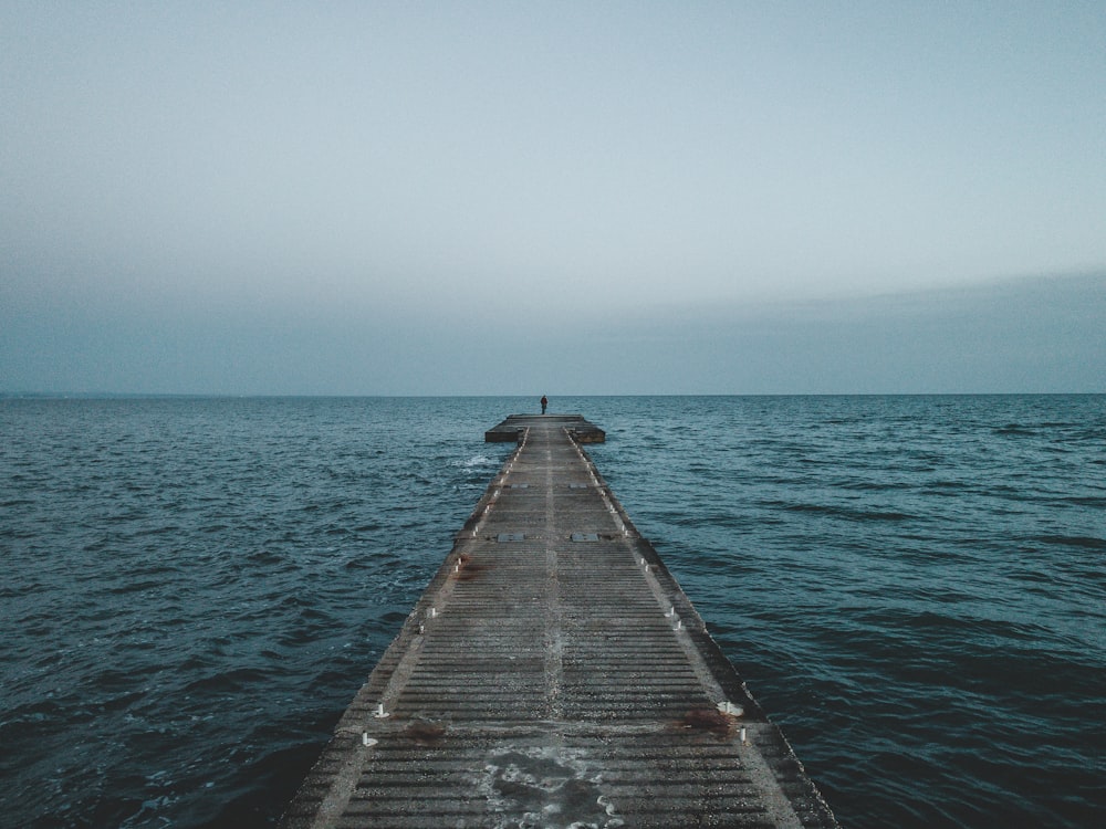 gray boardwalk