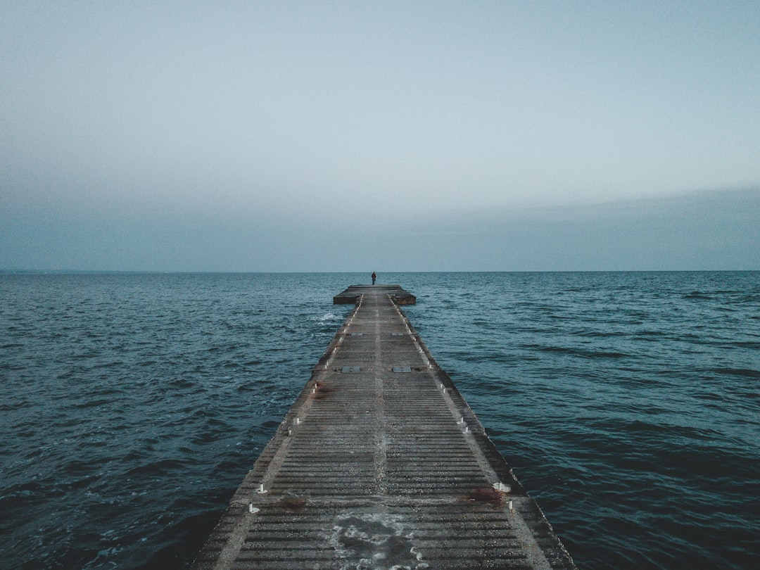 gray boardwalk