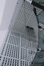 Close-up of precise architectural grid lines illustrating governance and financial structuring.