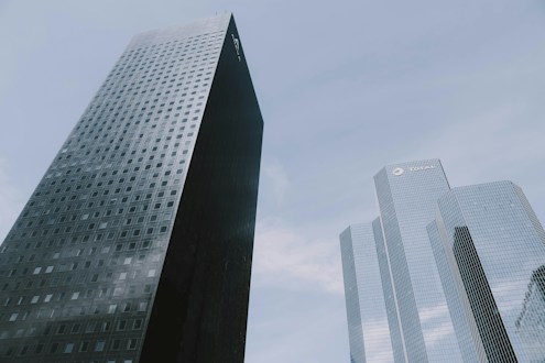 Edificios altos de un distrito financiero
