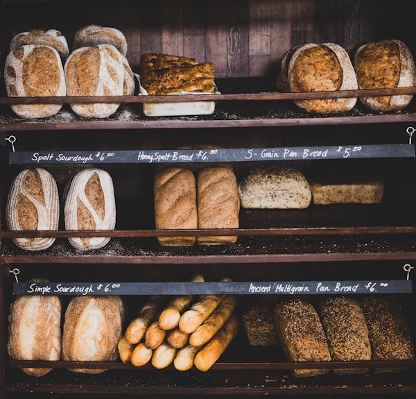 Devanture de la boulangerie