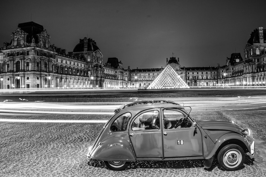 vehicle near buildings