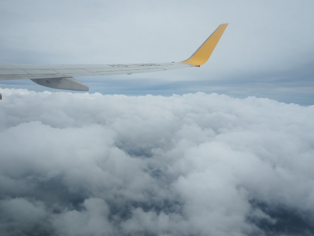 aerial photography of white clouds