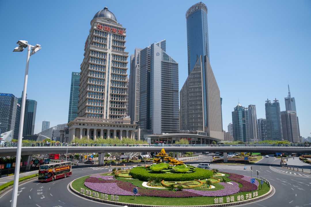 landscape photography of high rise building